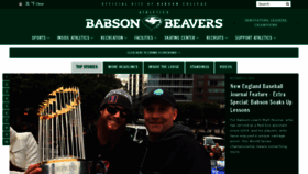 What Babson.prestosports.com website looked like in 2018 (5 years ago)
