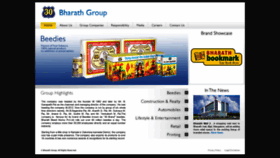 What Bharathgroup.co.in website looked like in 2018 (5 years ago)