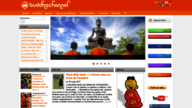 What Buddhachannel.tv website looked like in 2018 (5 years ago)