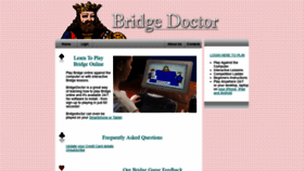 What Bridgedoctor.com website looked like in 2018 (5 years ago)