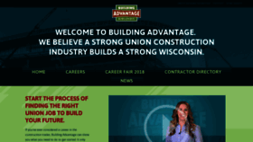 What Buildingadvantage.org website looked like in 2018 (5 years ago)