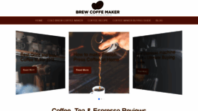 What Brewcoffeemaker.com website looked like in 2018 (5 years ago)