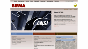 What Bifma.org website looked like in 2018 (6 years ago)