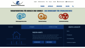 What Bfs.de website looked like in 2018 (5 years ago)