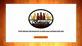 What Botecaria.com.br website looked like in 2018 (6 years ago)