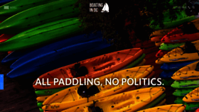 What Boatingindc.com website looked like in 2018 (6 years ago)