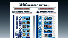 What Barberopietro.it website looked like in 2018 (5 years ago)