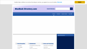 What Bluebook-directory.com website looked like in 2018 (5 years ago)