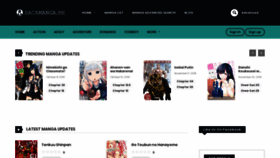 What Bacamanga.me website looked like in 2018 (5 years ago)