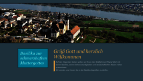 What Basilika.at website looked like in 2018 (5 years ago)