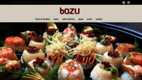 What Bozubrooklyn.com website looked like in 2018 (5 years ago)