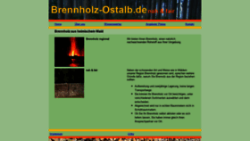 What Brennholz-regional.de website looked like in 2018 (5 years ago)