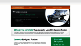 What Barwina.pl website looked like in 2018 (5 years ago)