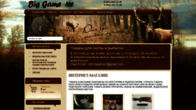 What Biggame1.com website looked like in 2018 (5 years ago)
