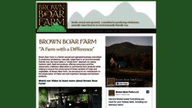 What Brownboarfarm.com website looked like in 2018 (5 years ago)
