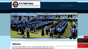 What Bnpublicschool.org website looked like in 2018 (5 years ago)