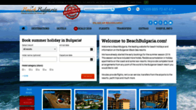 What Beachbulgaria.com website looked like in 2018 (5 years ago)