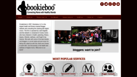 What Bookieboo.com website looked like in 2018 (5 years ago)