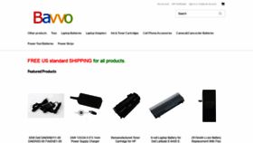 What Bavvo.com website looked like in 2018 (5 years ago)