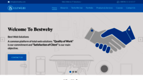 What Bestweby.com website looked like in 2018 (5 years ago)