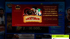 What Bandarbola855.com website looked like in 2018 (7 years ago)