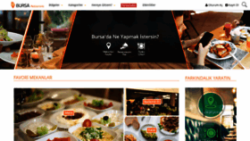 What Bursarestaurants.com website looked like in 2018 (5 years ago)