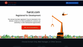 What Blog.harot.com website looked like in 2018 (5 years ago)