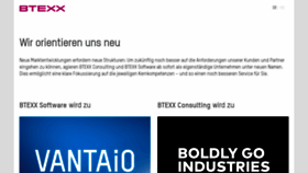 What Btexx.de website looked like in 2018 (5 years ago)