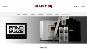 What Beautysq.com website looked like in 2018 (5 years ago)