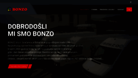 What Bonzodoo.com website looked like in 2018 (6 years ago)