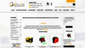 What Brico-one.fr website looked like in 2018 (5 years ago)