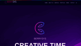 What Berrysysmedia.com website looked like in 2018 (5 years ago)