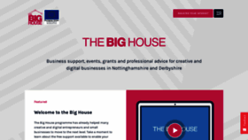 What Bighouse.org.uk website looked like in 2018 (5 years ago)