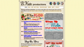 What Bnute.com website looked like in 2018 (5 years ago)