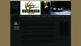 What Buckhornresort.com website looked like in 2018 (5 years ago)