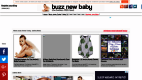What Buzznewbaby.com website looked like in 2018 (5 years ago)