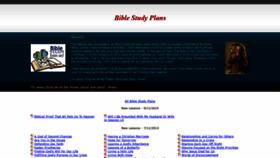 What Biblestudyplans.com website looked like in 2018 (5 years ago)