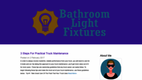 What Bathroomlightingfixturesguide.com website looked like in 2018 (5 years ago)