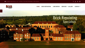 What Brickrepointing.co.uk website looked like in 2018 (5 years ago)