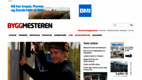 What Byggmesteren.as website looked like in 2018 (5 years ago)