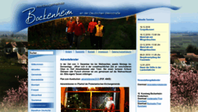 What Bockenheim.de website looked like in 2018 (5 years ago)