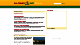 What Bulgarien-web.de website looked like in 2018 (5 years ago)