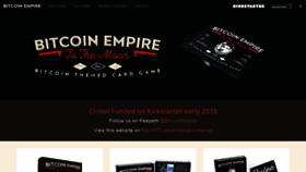 What Bitcoin-empire.io website looked like in 2018 (6 years ago)