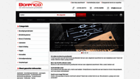 What Borenco.nl website looked like in 2018 (5 years ago)