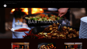 What Bistro-barthmann.de website looked like in 2018 (5 years ago)
