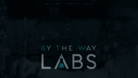 What Bythewaylabs.com website looked like in 2018 (5 years ago)