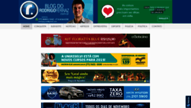 What Blogdorodrigoferraz.com.br website looked like in 2018 (5 years ago)