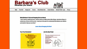 What Barbarasclub.com website looked like in 2018 (5 years ago)