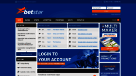 What Betstar.com.au website looked like in 2018 (5 years ago)