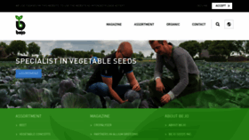 What Bejoseeds.com website looked like in 2018 (5 years ago)